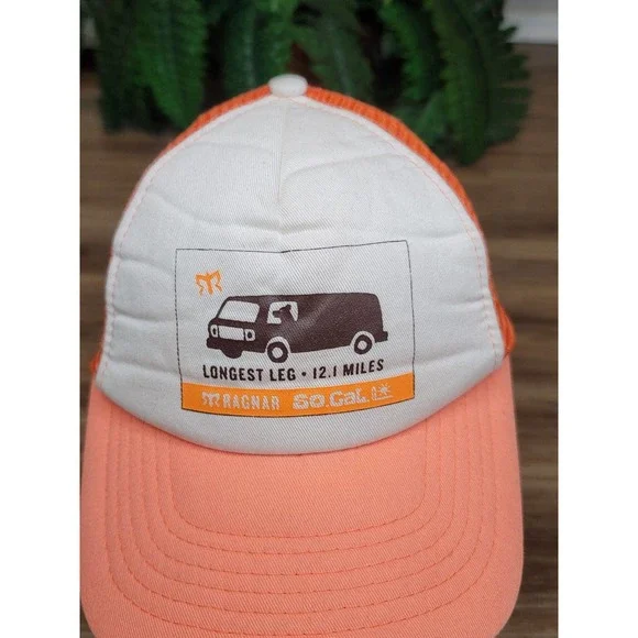 Vtg Ragnar So Cal Longest Leg 12.1 Miles Trucker Hat - Picture 3 of 7